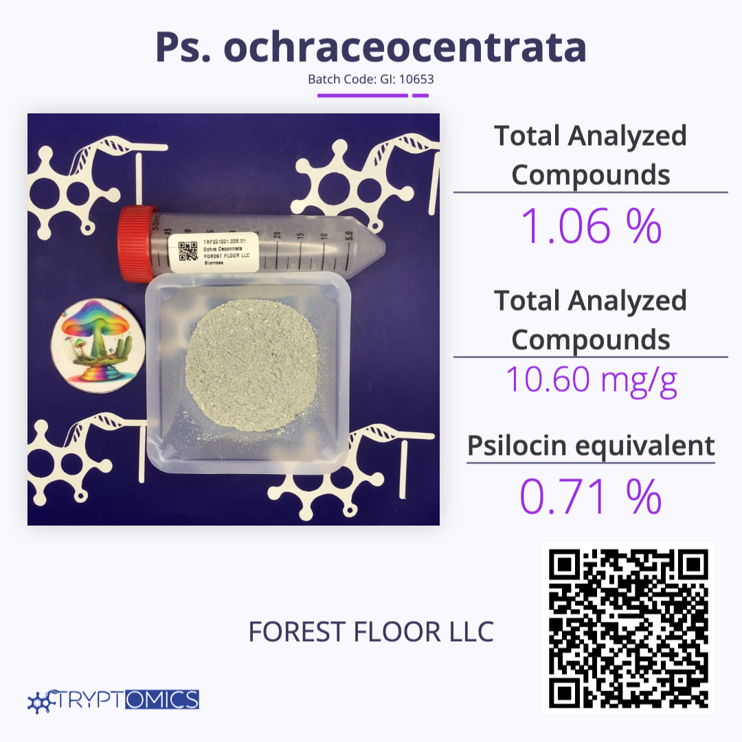 Ochra ceocntrata Flush 1 Certificate of Analysis (COA) FOREST FLOOR Oct 2025