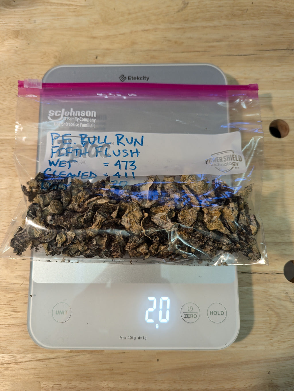 Fifth & Sixth Flush, P.E. Bull Run 16 lb. Tray FOREST FLOOR™ Model 101