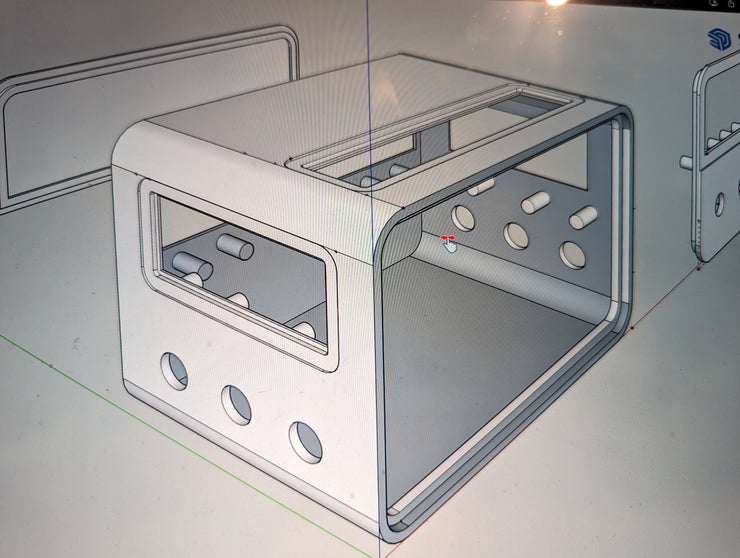 "Black Concept Grow Box" Summer 2023 FOREST FLOOR Prototype 1
