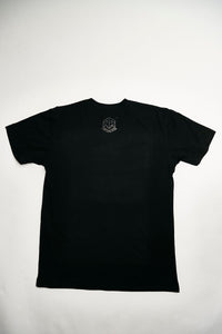 Holographic / Iridescent Foil FOREST FLOOR Mandala Logo™ on 100% Cotton Premium T-Shirt
